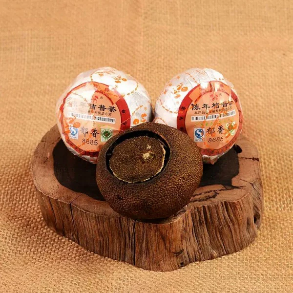 Gong Ting Pu-erh in Tangerine Golden Horse 8685 Ripe Tea€7.75Ripe Pu-erh TeamySiteTEAWAVYTEAWAVY