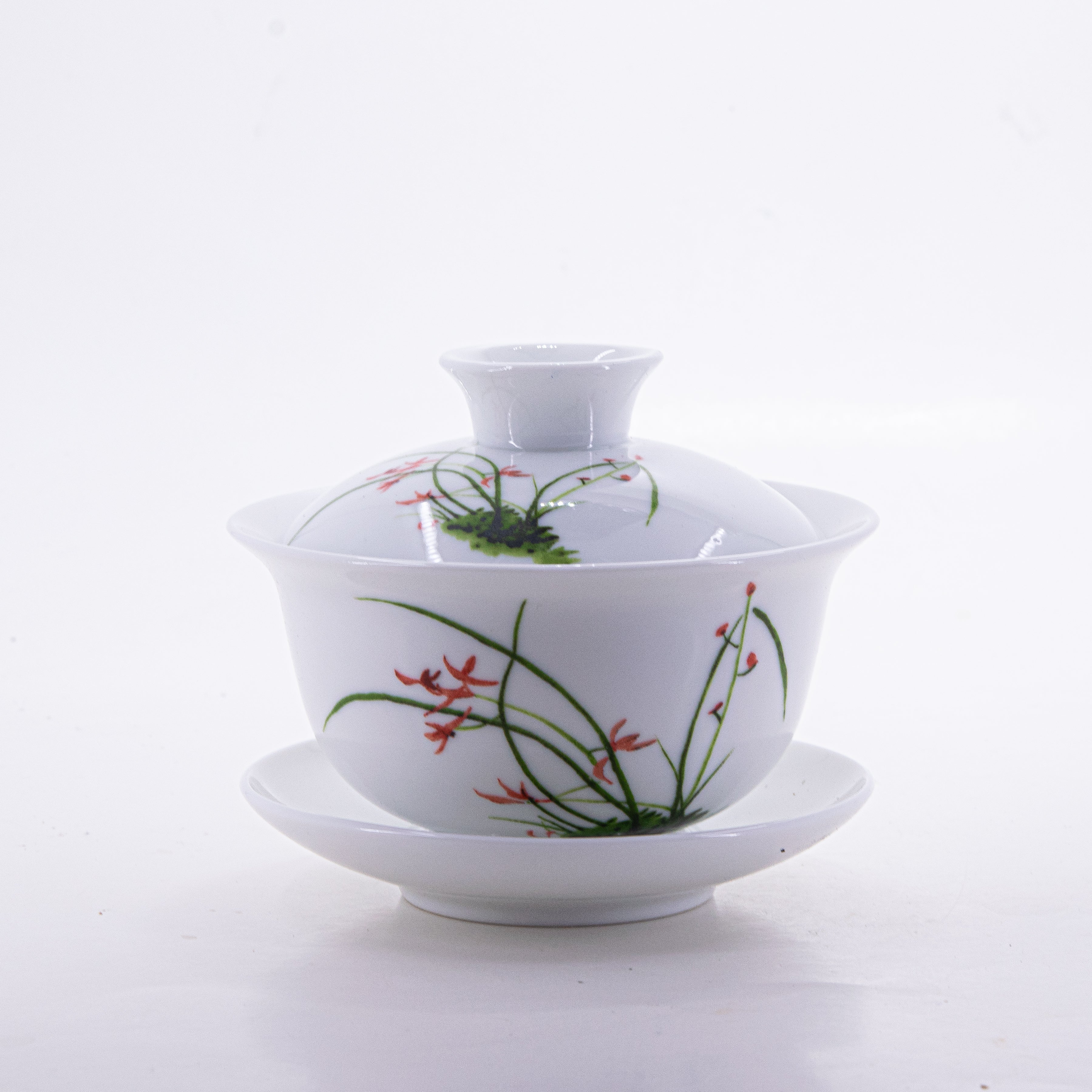 Porcelain Four Seasons Series Gaiwan, Mei Lan Zhu Qu (Plum, Orchid, Bamboo, Chrysanthemum) #2€38.95GaiwanmySiteTEAWAVYTEAWAVY