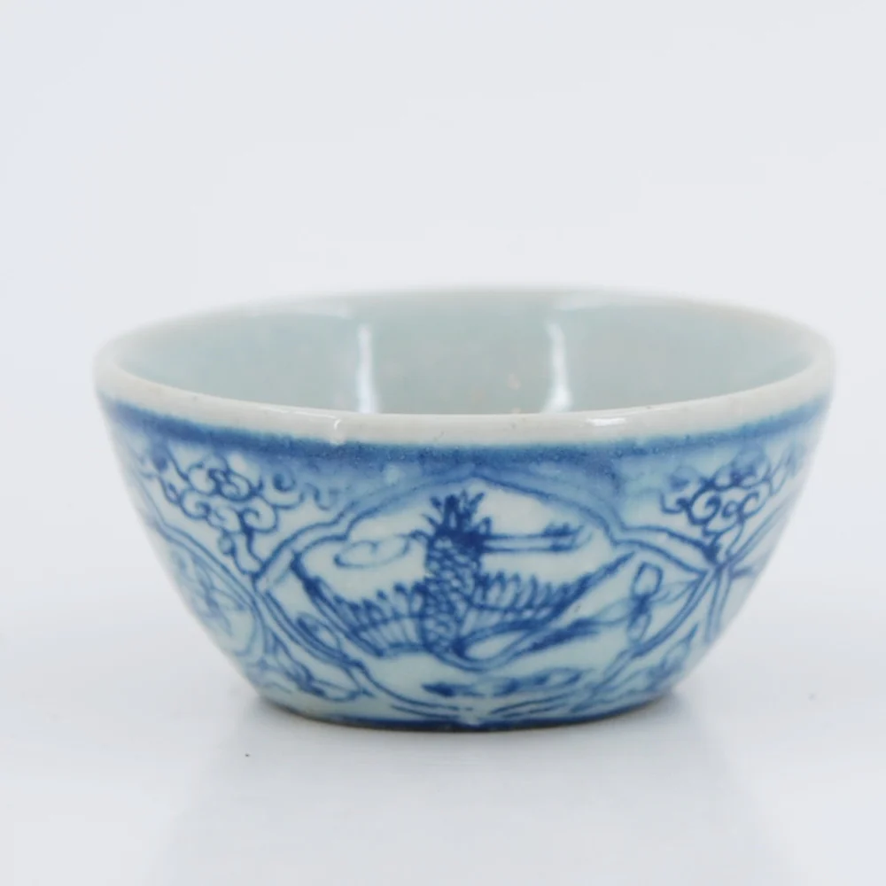 Handmade Wood Fired Chinese Antique Style Porcelain Tea Cup Crane in Window #1€15.95Tea CupsmySiteTEAWAVYTEAWAVY