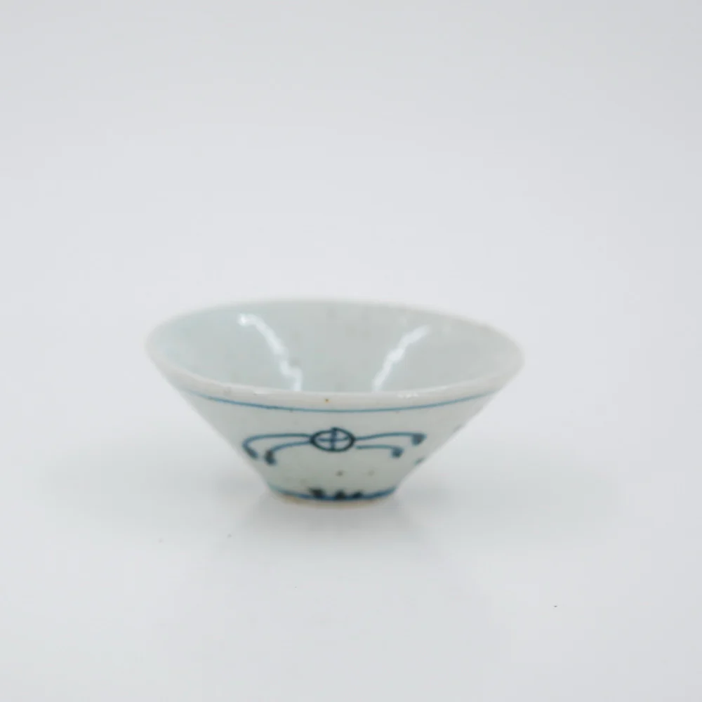 Handmade Wood Fired Chinese Antique Style Porcelain Double Happiness Cha Zhan Tea Cup #5€15.95Tea CupsmySiteTEAWAVYTEAWAVY